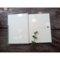 A6 Hard Cover Square Binder Tasche Kleber Blank Tagebuch Notebook (XLJA680-X01)